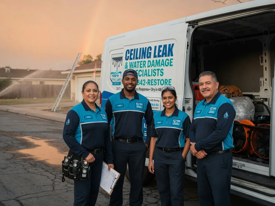 Ceiling Leak Cleanup company in Walnut, IA