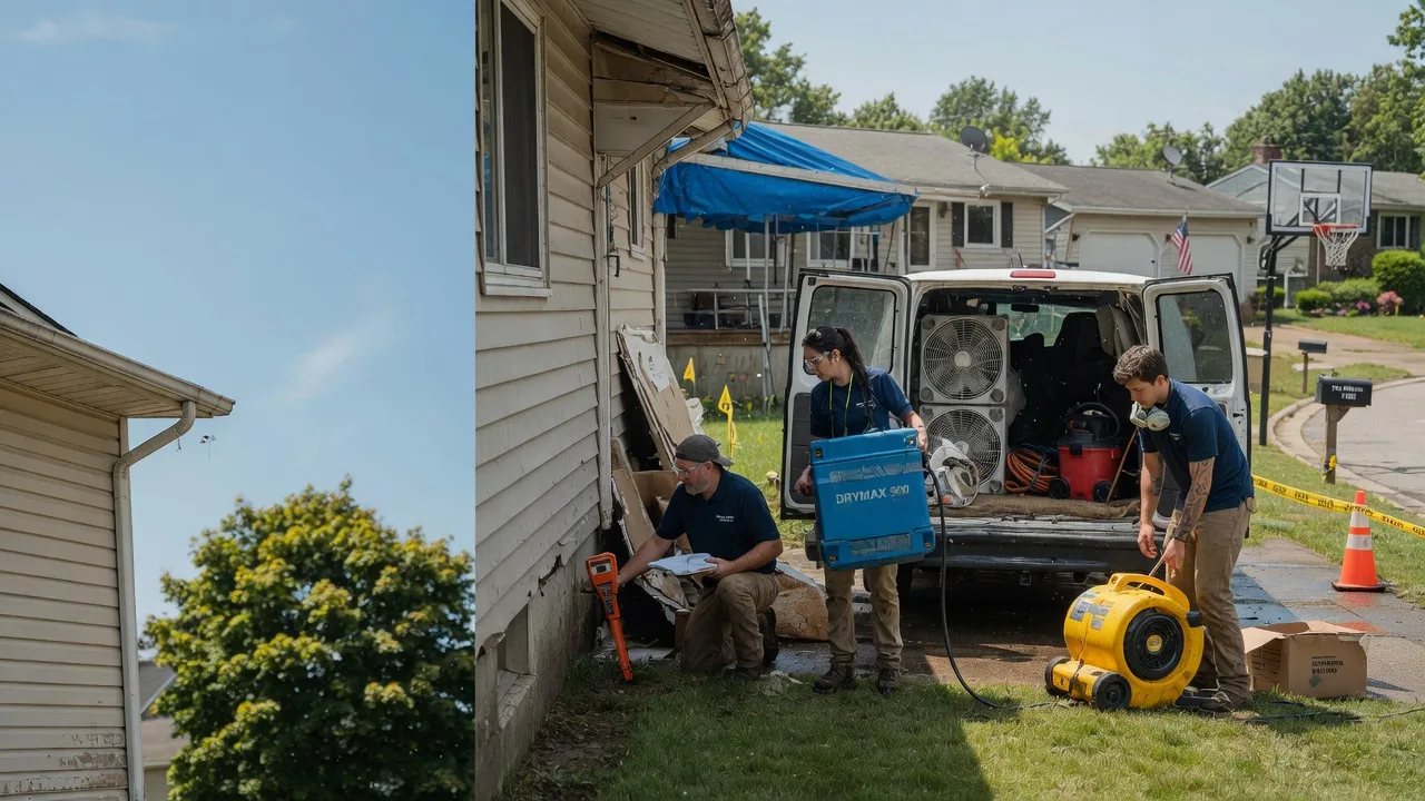 Ceiling Leak Cleanup in Walnut, IA near me